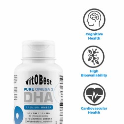Pure Omega 3 DHA 90 Perlas - Vitobest ¡Envíos Gratis!