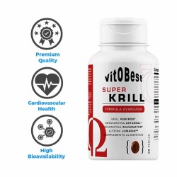 Super Krill 60 Perlas - VitoBest ¡Envíos Gratis!