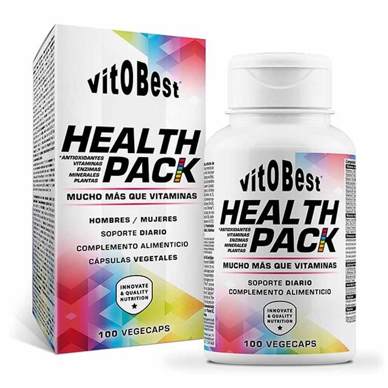 Health Pack Multivitamínico 100 Vcaps - VitOBest ¡Envíos Gratis!
