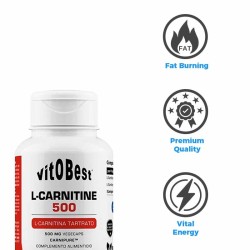 L-Carnitine 500 60 Vcps - Vitobest