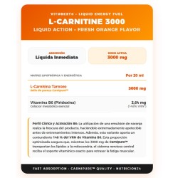 L-Carnitine 3000 - 500 ml - VitOBest. ¡Envíos Gratis!