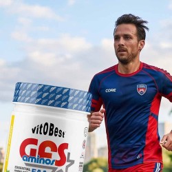 GFS Aminos Powder 500Gr - VitoBest Aminoacidos Frete grátis!