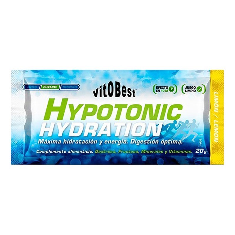 Hypotonic Hidration 12 x 20 grs - Vitobest  Frete grátis!