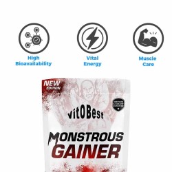 Monster Monstrous Gainer 1.5kg - VitoBest ¡Envíos Gratis!