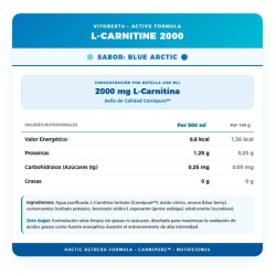 Carnitine 2000 12 x 500ml - Vitobest ¡Envíos Gratis!
