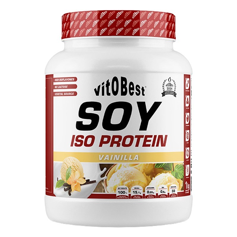 SOY Iso Protein 1 kg - Vitobest  Frete grátis!
