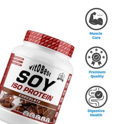 SOY Iso Protein 1 kg - Vitobest  Frete grátis!