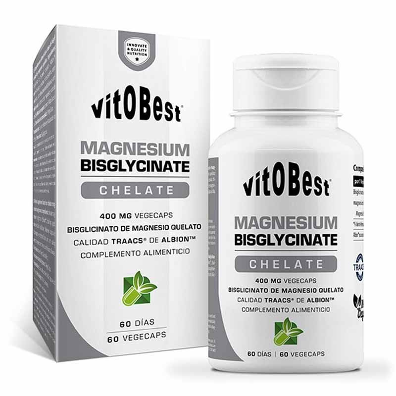 Bisglycinato de Magnesio 60 vcap - Vitobest