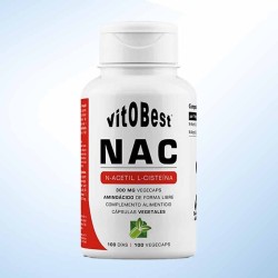 NAC N-Acetilcisteína 100 Caps - VitOBest. ¡Envíos Gratis!