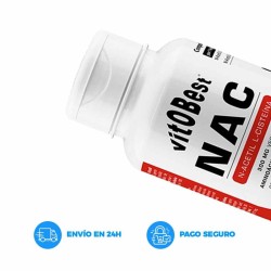 NAC N-Acetilcisteína 100 Caps - VitOBest. ¡Envíos Gratis!