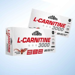 L-Carnitine 3000 - 20x10 ml - VitOBest Frete grátis!