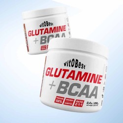 Glutamina + BCAA Complex 200gr - VitOBest. ¡Envíos Gratis!