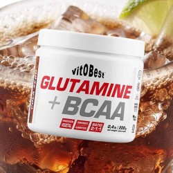 Glutamina + BCAA Complex 200gr - VitOBest. ¡Envíos Gratis!