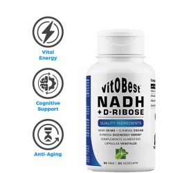 NADH+D-Ribose 60 VegeCaps - Vitobest ¡Envíos Gratis!