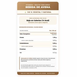 Bebida de Avena 1L - Vitobest ¡Envíos Gratis!