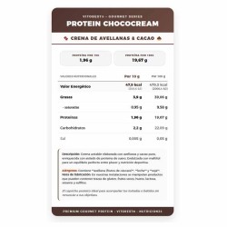 ChocoCream 300 g Natural + Avellanas - Vitobest ¡Envíos Gratis!