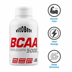 BCAA 5000 100 TripleCaps - Vitobest ¡Envíos Gratis!