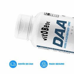 DAA (D-Aspartic Acid + Zinc) 90 caps -  Vitobest ¡Envíos Gratis!