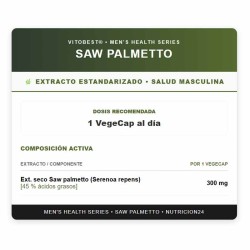 Saw Palmetto 60 Vcaps - VitOBest ¡Envíos Gratis!