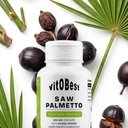 Saw Palmetto 60 Vcaps - VitOBest ¡Envíos Gratis!