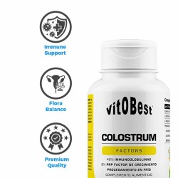 Colostrum Factors 60 Vcaps - VitOBest ¡Envíos Gratis!