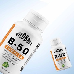 B-50 Complex 60 Vcaps - VitOBest ¡Envíos Gratis!
