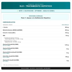 SLD Scientific Liver Detox 300 Cápsulas -VitOBest ¡Envíos Gratis!