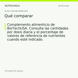 B-Complex 60 cápsula - Qué comparar | Nutricion24