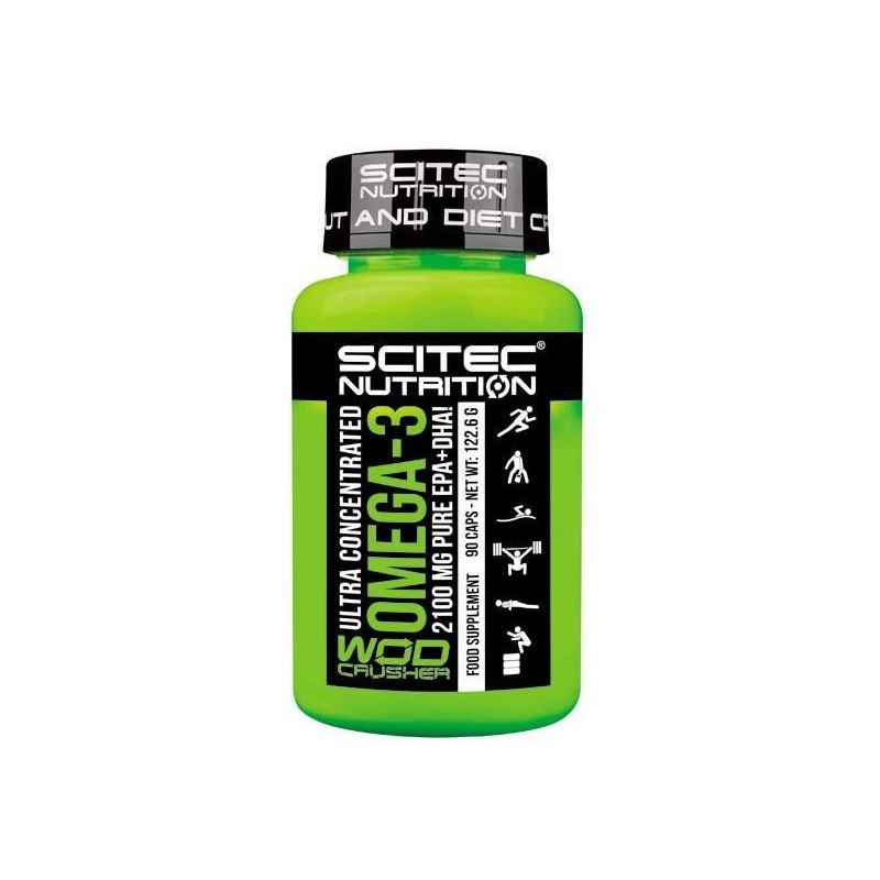 Ultra Concentrated Omega 3 - 90 Caps- WOD Crusher - Scitec Nutrition