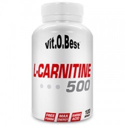 L-Carnitine 500 - 100 Caps - VitOBest