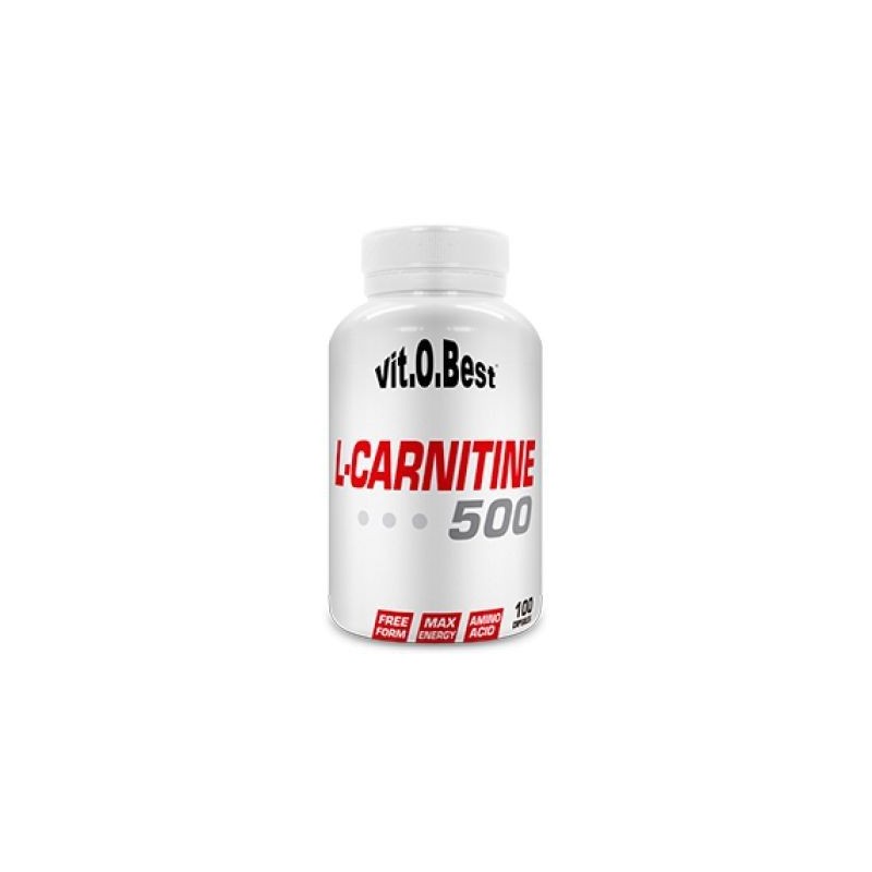 L-Carnitine 500 - 100 Caps - VitOBest