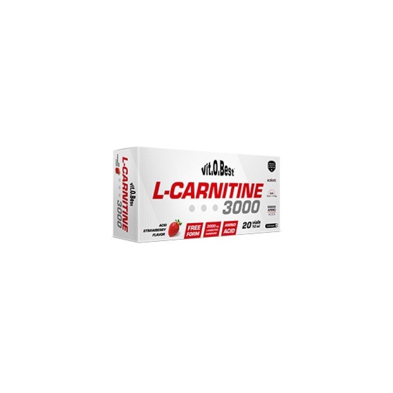 L-Carnitine 3000 - 20x10 ml - VitOBest