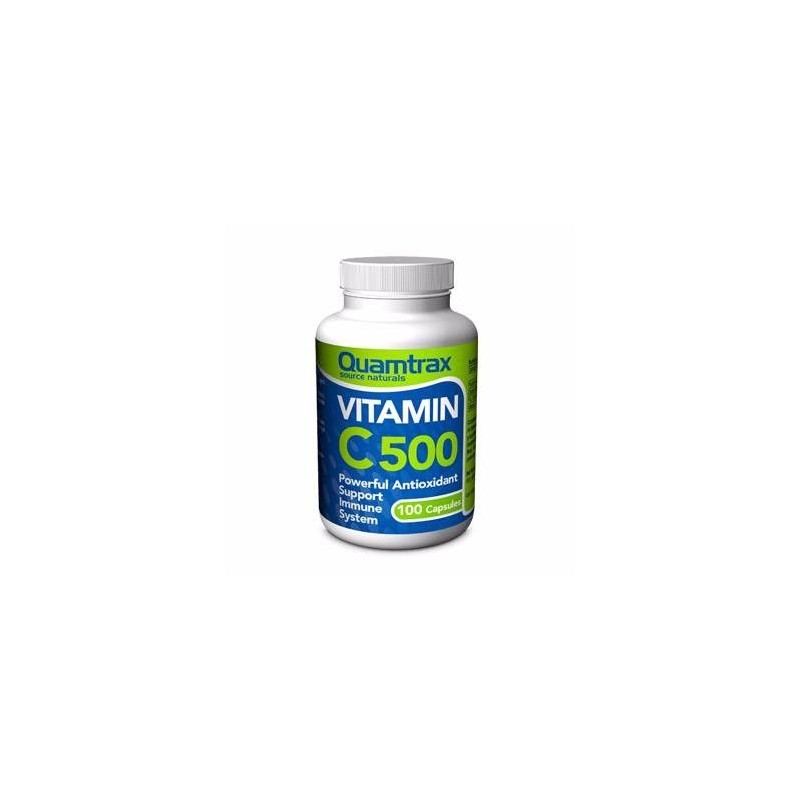 Vitamin C 500 mg 100 Caps - Quamtrax Nutrition