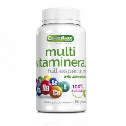 Multivitamineral 60 Gel Caps Quamtrax Nutrition