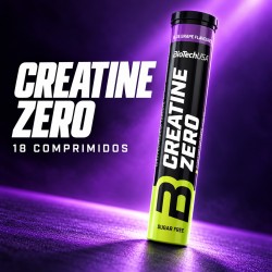 Comprimidos efervescentes Creatine Zero 18 comprimidos - BioTechUSA - composición de producto
