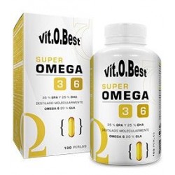 Super Omega 3-6 - 100 Pearls - VitOBest