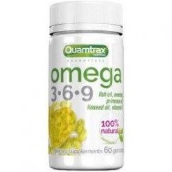 Omega 3-6-9 500 mg 60 Caps - Quamtrax Essentials