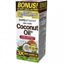 Coconut Oil 80 Caps -  Muscletech