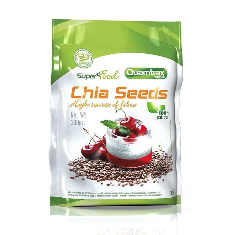 Superfood Chia Seeds 300 Gr Quamtrax