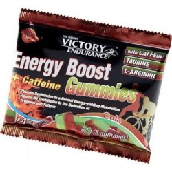  Energy Boost Gummies + Cafeína 1 bolsa x 8 unid - Victory Endurance