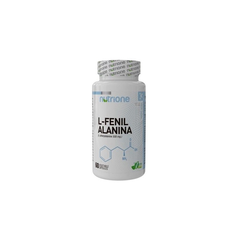 L-Fenil Alanina 60 Cápsulas - Nutrione Aminoácidos