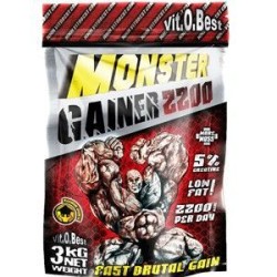 Monster Monstrous Gainer 3Kg - VitoBest Carbohidrato