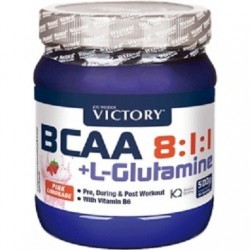 BCAA 8:1:1 + L- Glutamina 500 gr - Victory 