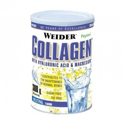 Colágeno con Ácido hialurónico y Magnesio  300 gr Weider