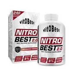 Nitrobest 120 cápsulas - Vitobest Óxido Nítrico
