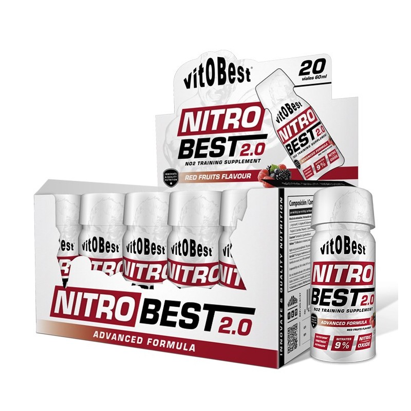 Nitrobest Viales 20 viales liquidos - Vitobest