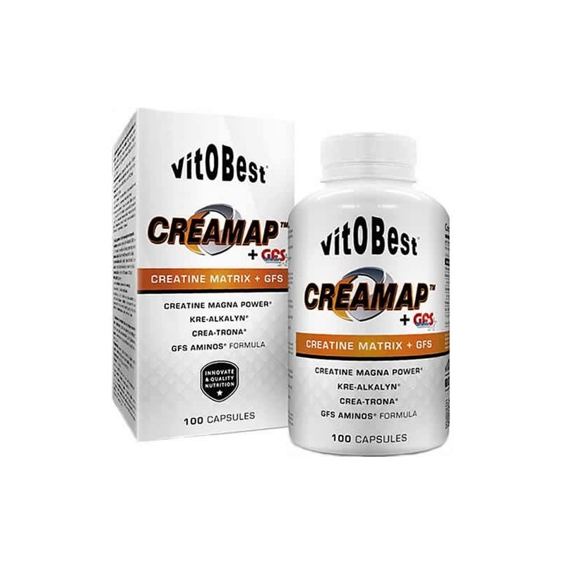 Creamap + GFS Aminos 100 cápsulas - Vitobest 