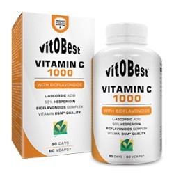  Vitamina C-1000 Con Bioflavonoides 60 Caps - VitOBest