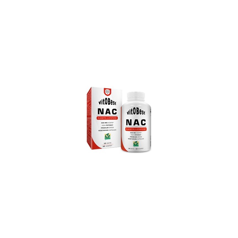 NAC N-Acetilcisteína 60 Caps - VitOBest