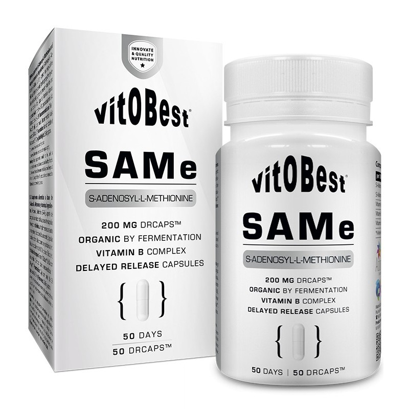 SAMe - 200 mg - 60 Caps - VitOBest